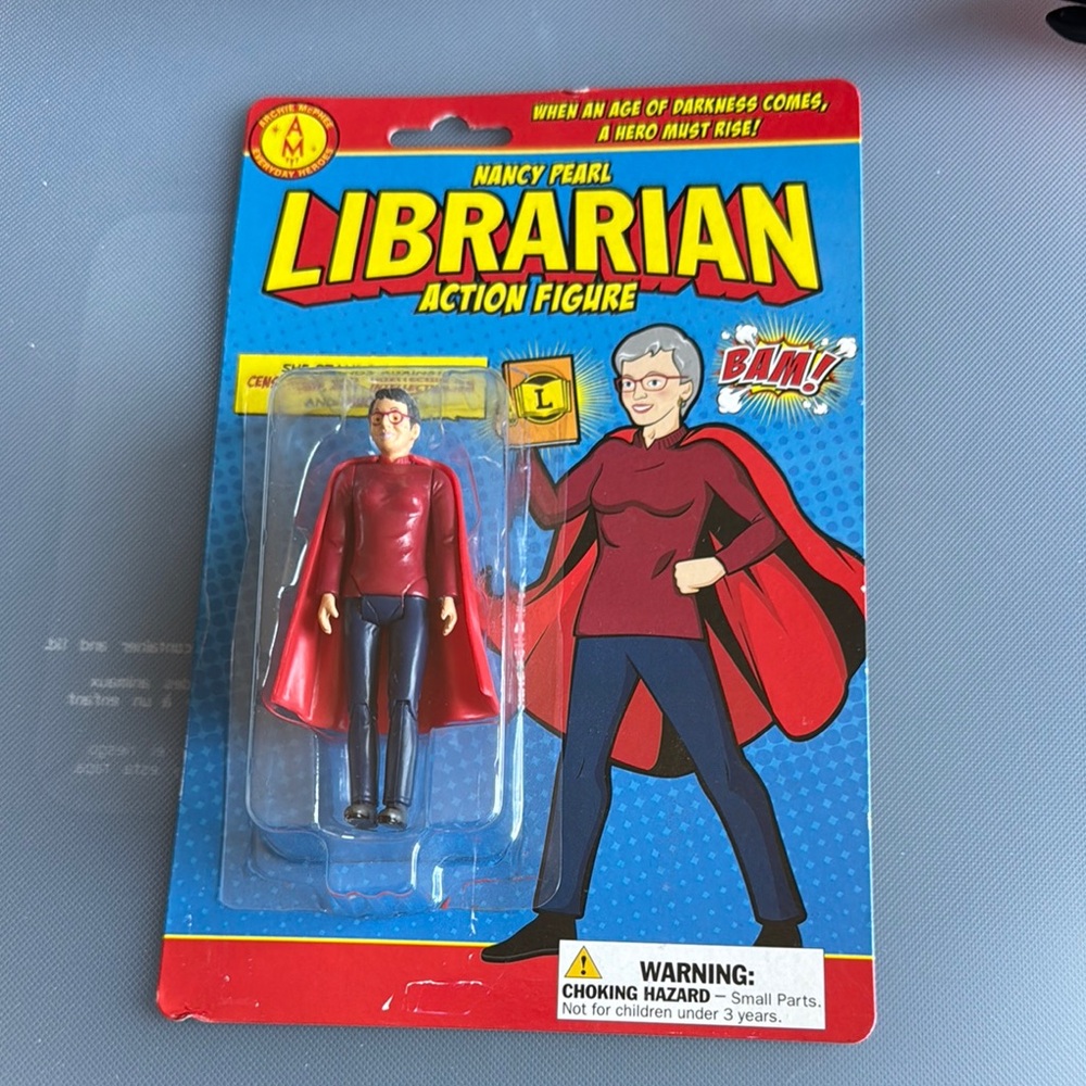 Nancy Pearl Librarian Action Figure